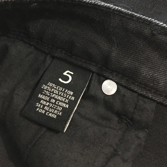 NWT black skinny jeans - Picture 2 of 6