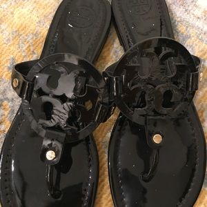 Tory burch black sandals