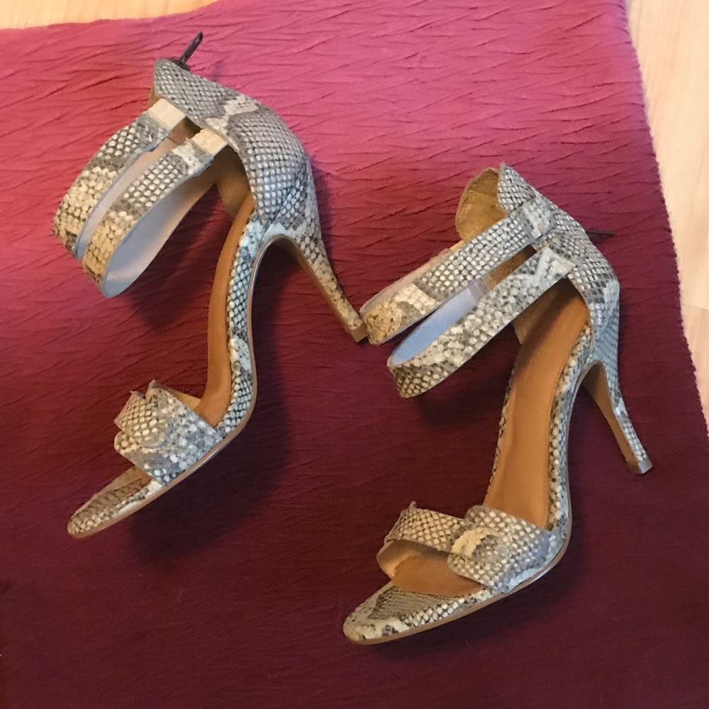 Corso Como Snake Print Heels
