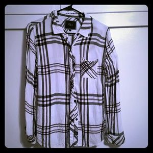 Rails button down