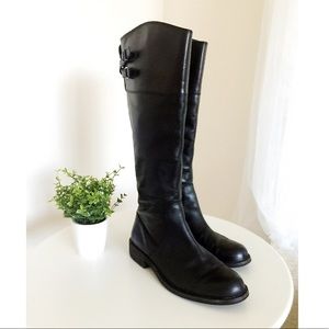 Black Vince Camuto Leather Boots Black Vince Camuto Leather Boots