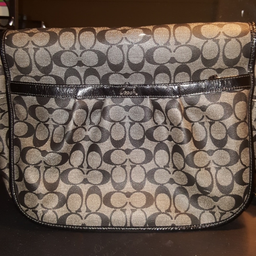 Coach PVC  Messenger /Baby Bag *SOLD*
