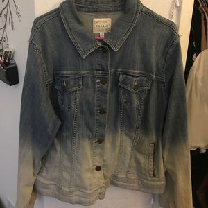 Ombré Denim Jacket Ombré Denim Jacket