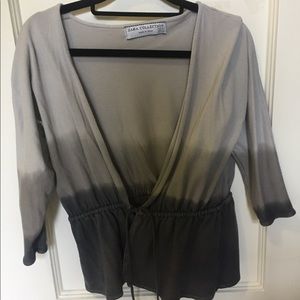 Zara ombré cardigan
