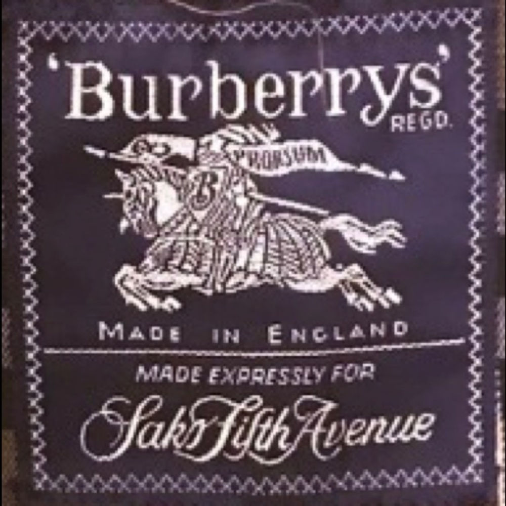 Vintage Burberry Reversible Trench Coat