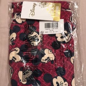 NWT LuLa Roe Disney OS leggings