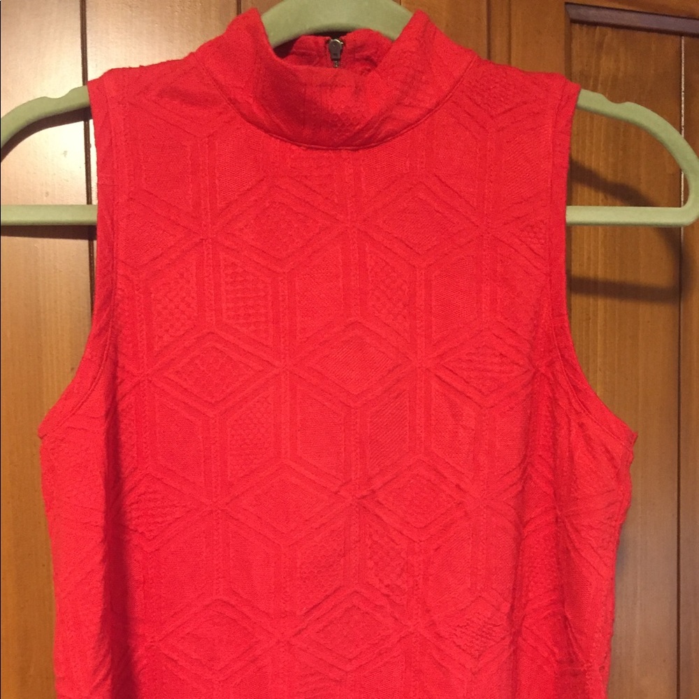 Anthropologie mock neck tank