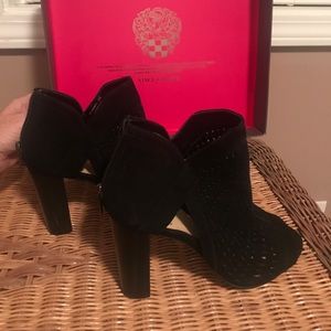 Cranita Perforated Bootie - Black 8 Cranita Perforated Bootie - Black 8