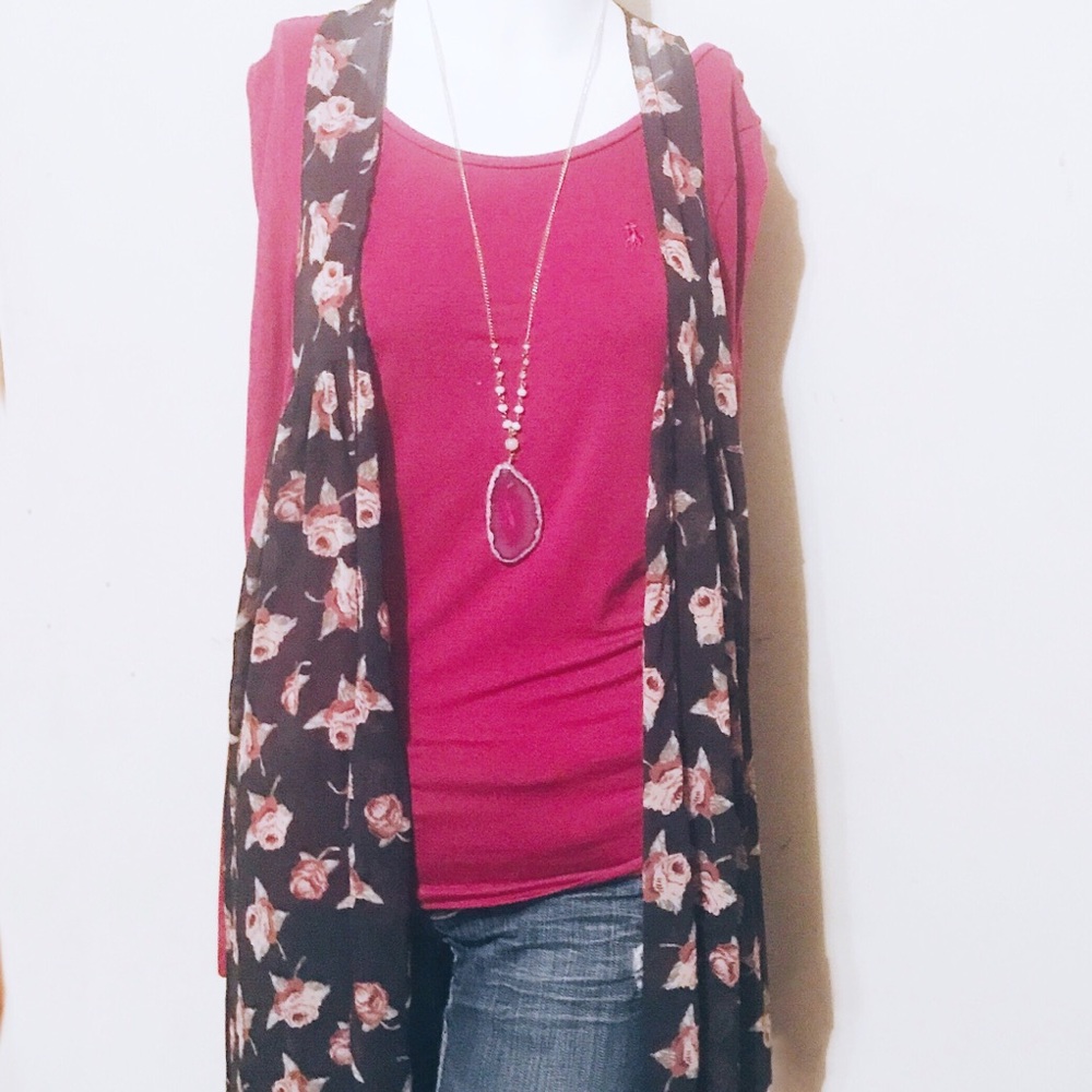 Magenta Ralph Lauren Sport top