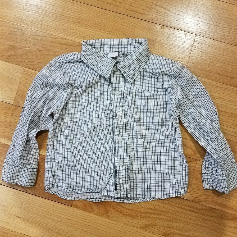 Egg Baby Boys Button Down