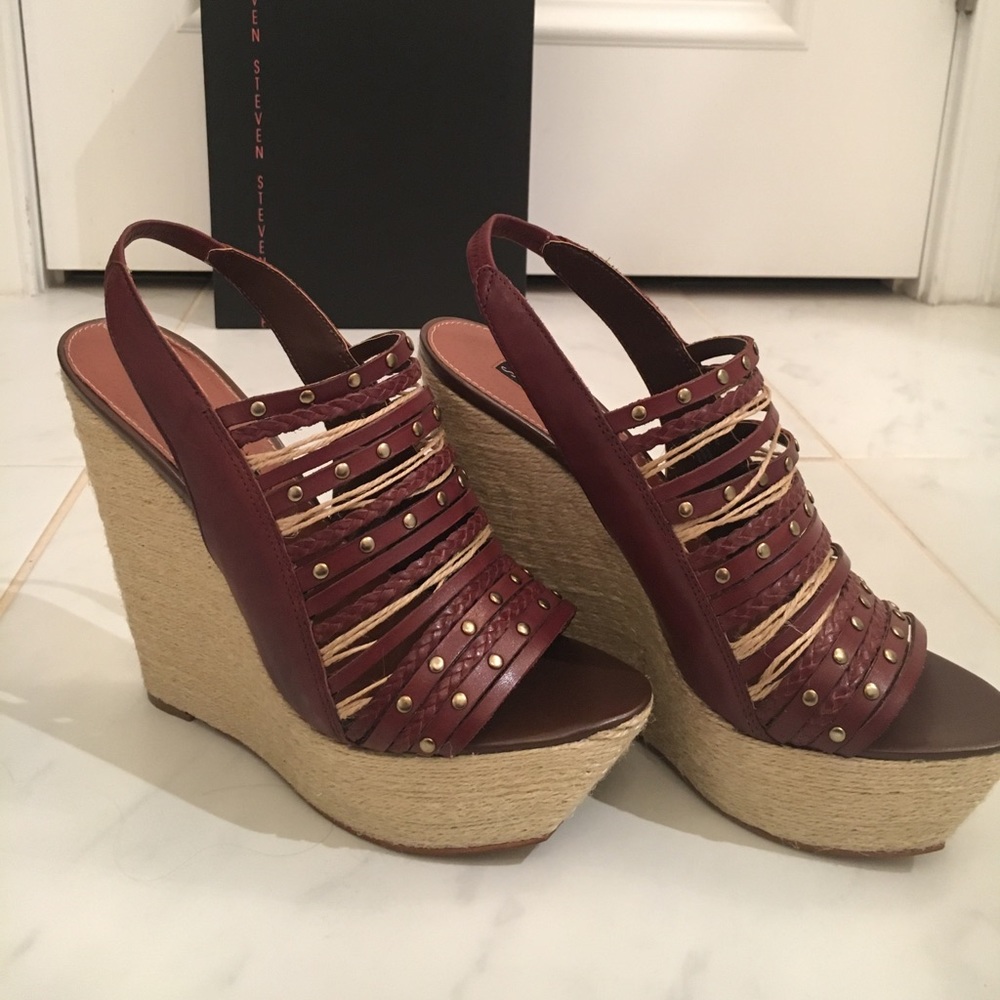 Steven by Steve Madden Wedges NWT