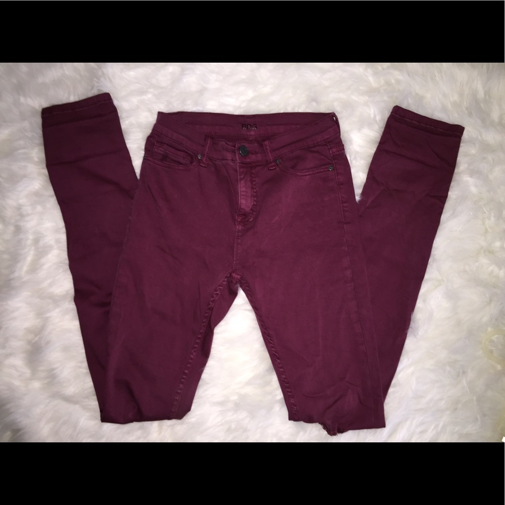 BDG high rise cigarette jeans