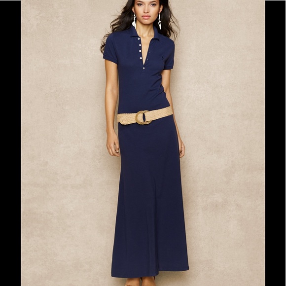 Ralph Lauren Dresses & Skirts - Ralph Lauren Navy Maxi Dress