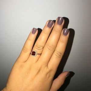 Henri bender garnet ring Henri bender garnet ring
