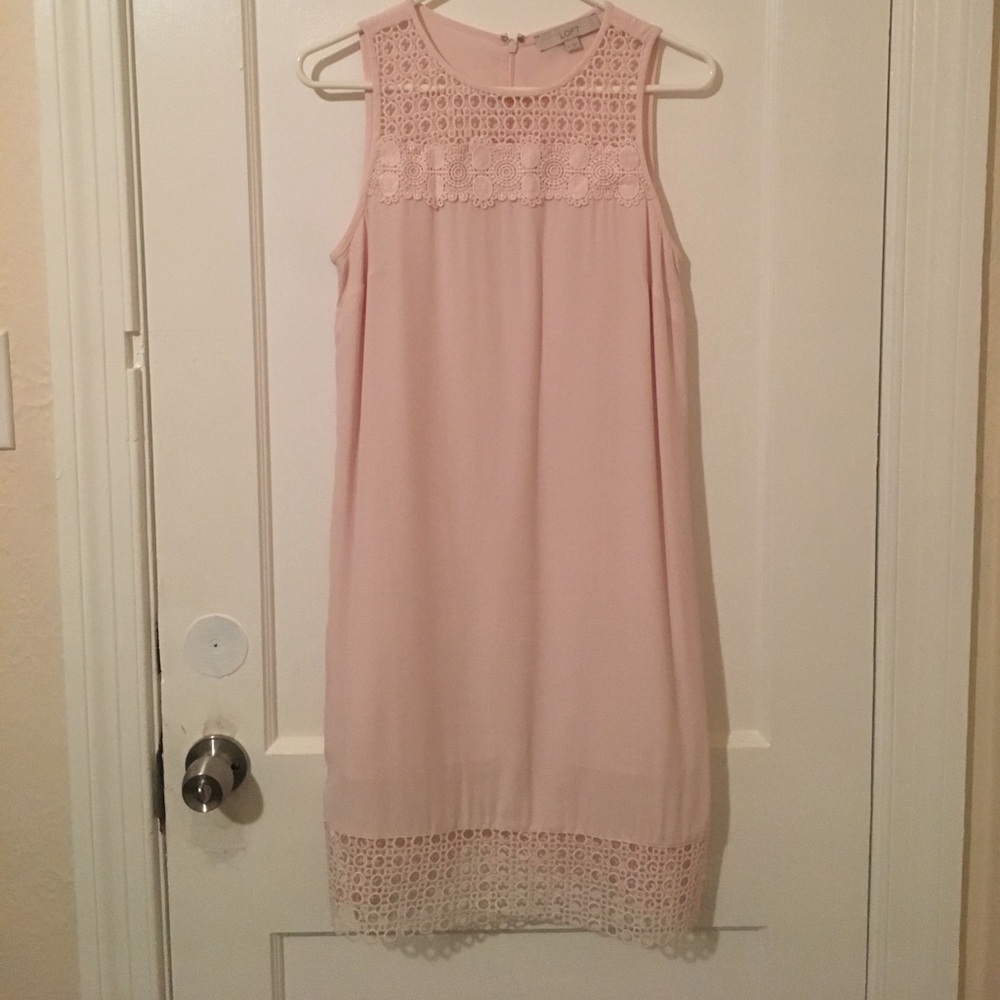 LOFT Lace Detail Dress