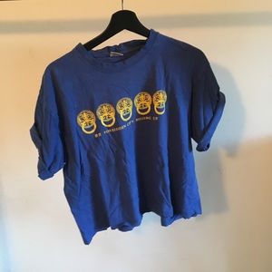 Vintage Forbidden City Crop Top Tee