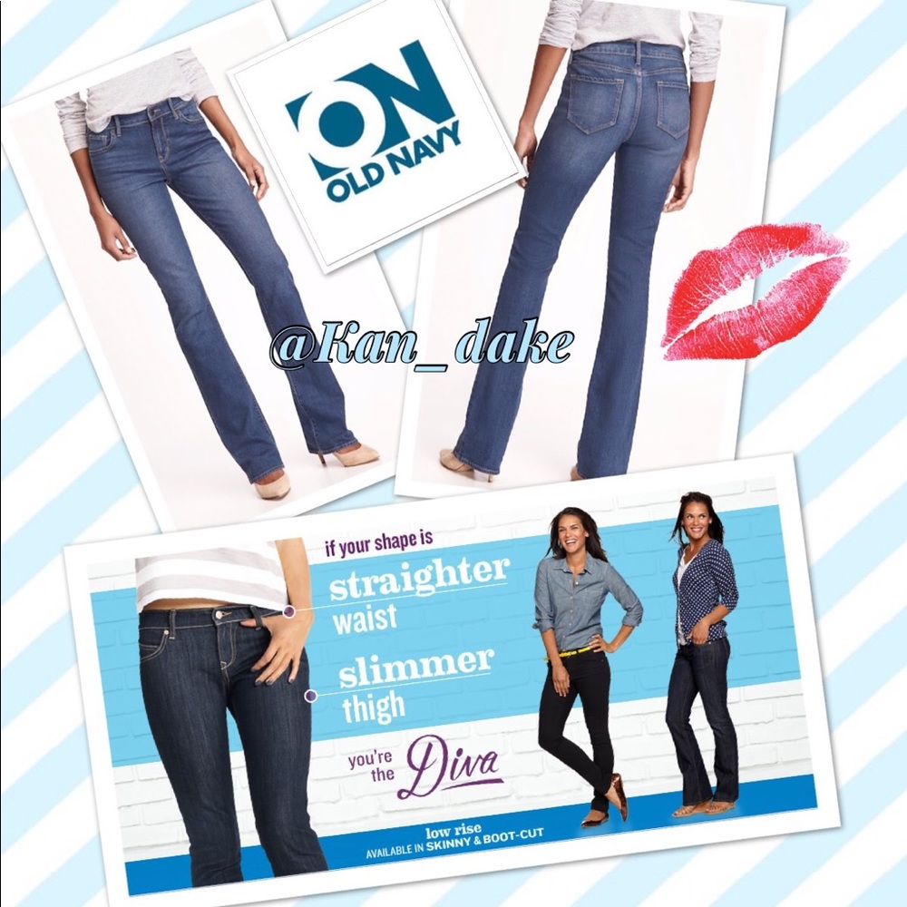 SOLD!!🐾OLD NAVY🐾 The Diva Bootcut Jeans