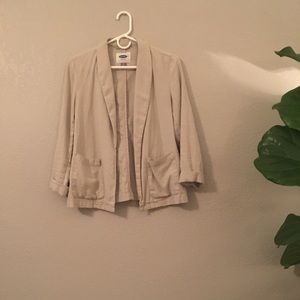 Old Navy Linen Blend Blazer