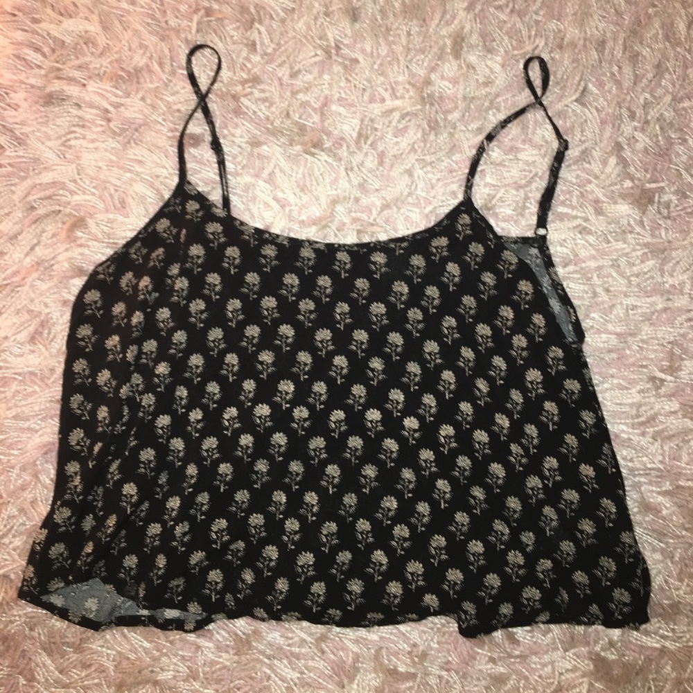 Forever 21 cropped tank top blouse