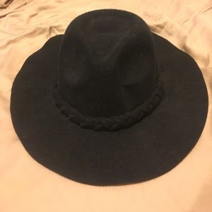 Black Floppy Hat