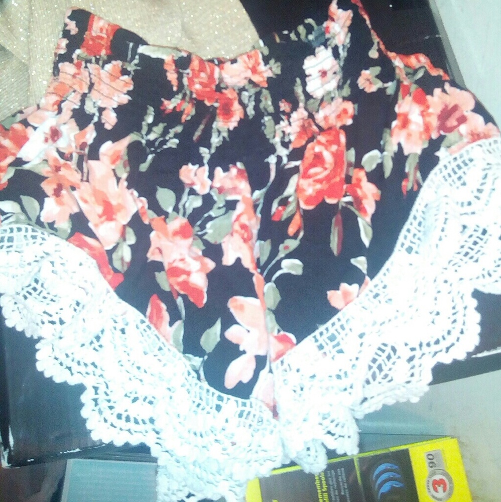 Floral shorts Plato Closet