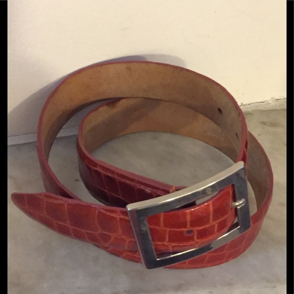 Vintage Abaco Leather Belt 28\