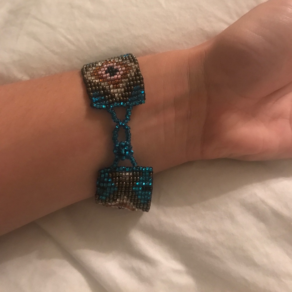 Triangle Multi-color bracelet One Size - Picture 3 of 5