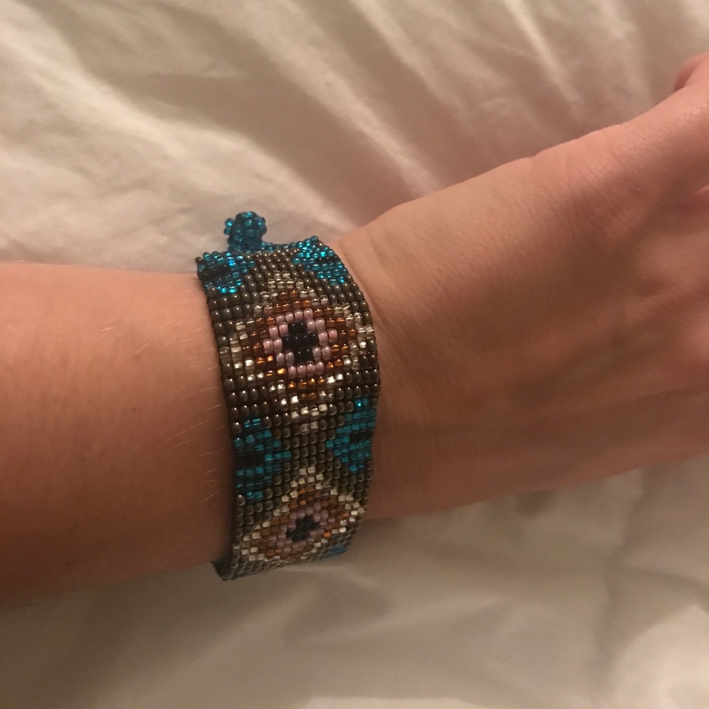 Triangle Multi-color bracelet One Size - Picture 4 of 5