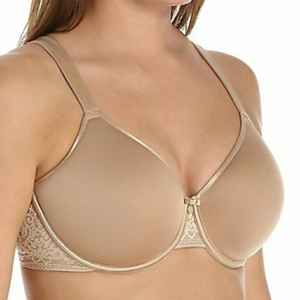 Curvy Couture Nude Bombshell Spacer T-shirt Bra