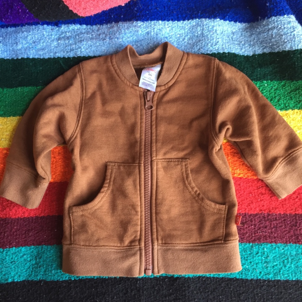 Zutano Terry zip up jacket
