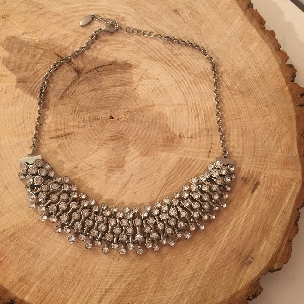Loft Silver Statement Necklace