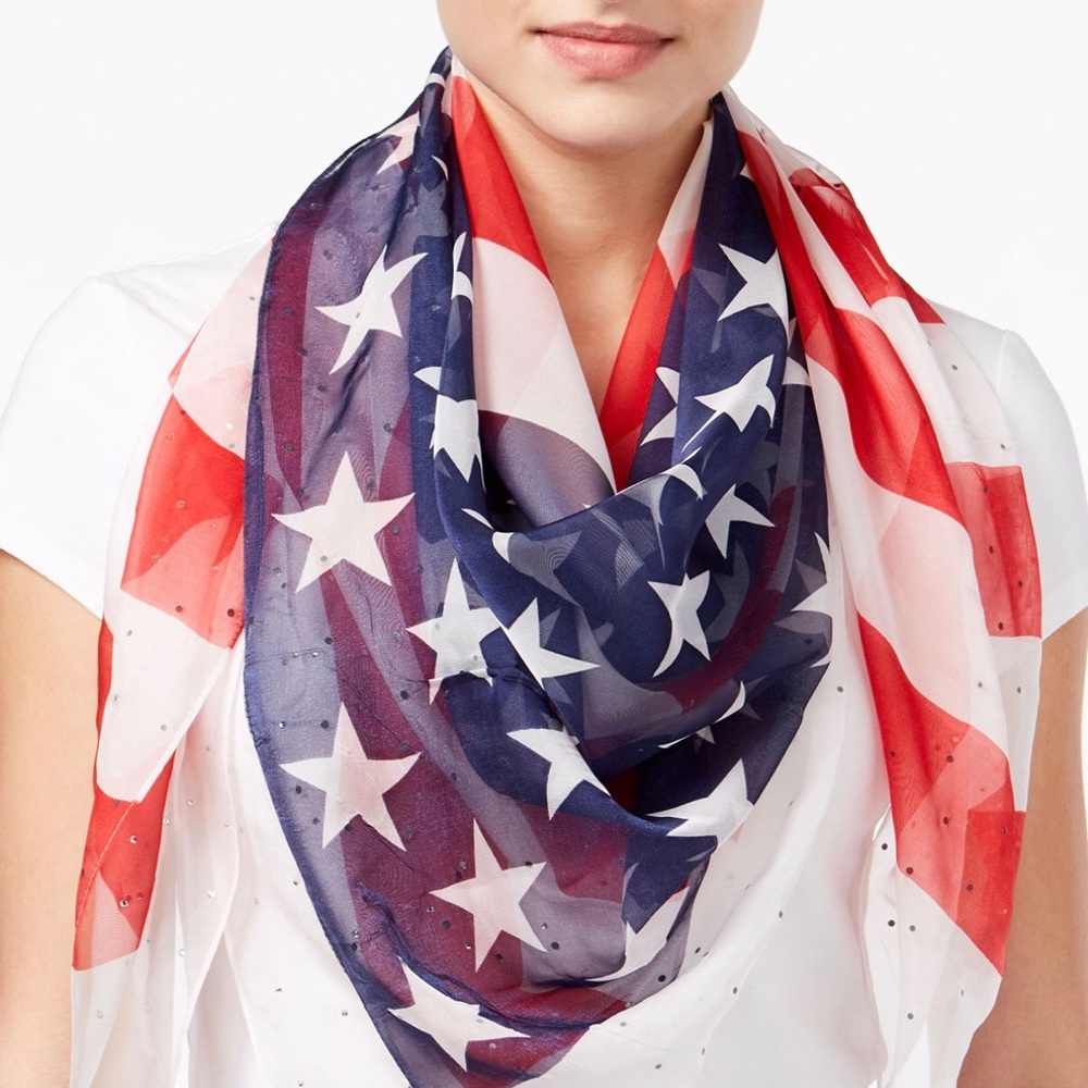 Stunning American Square Scarf.