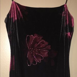 Beautiful full-length holiday dress