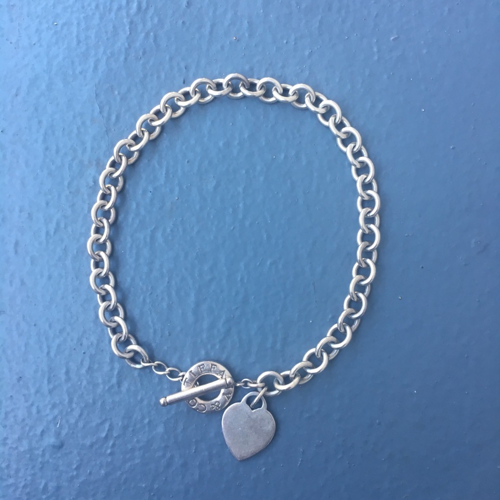 Tiffany & Co. heart toggle necklace