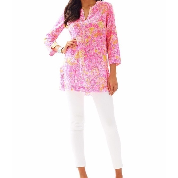 Lilly Pulitzer Tops - Lilly Pulitzer Marco Island 🌴 Tunic xs