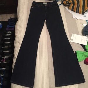 Madewell flea market flares 27 waist by 32 length Madewell flea market flares 27 waist by 32 length
