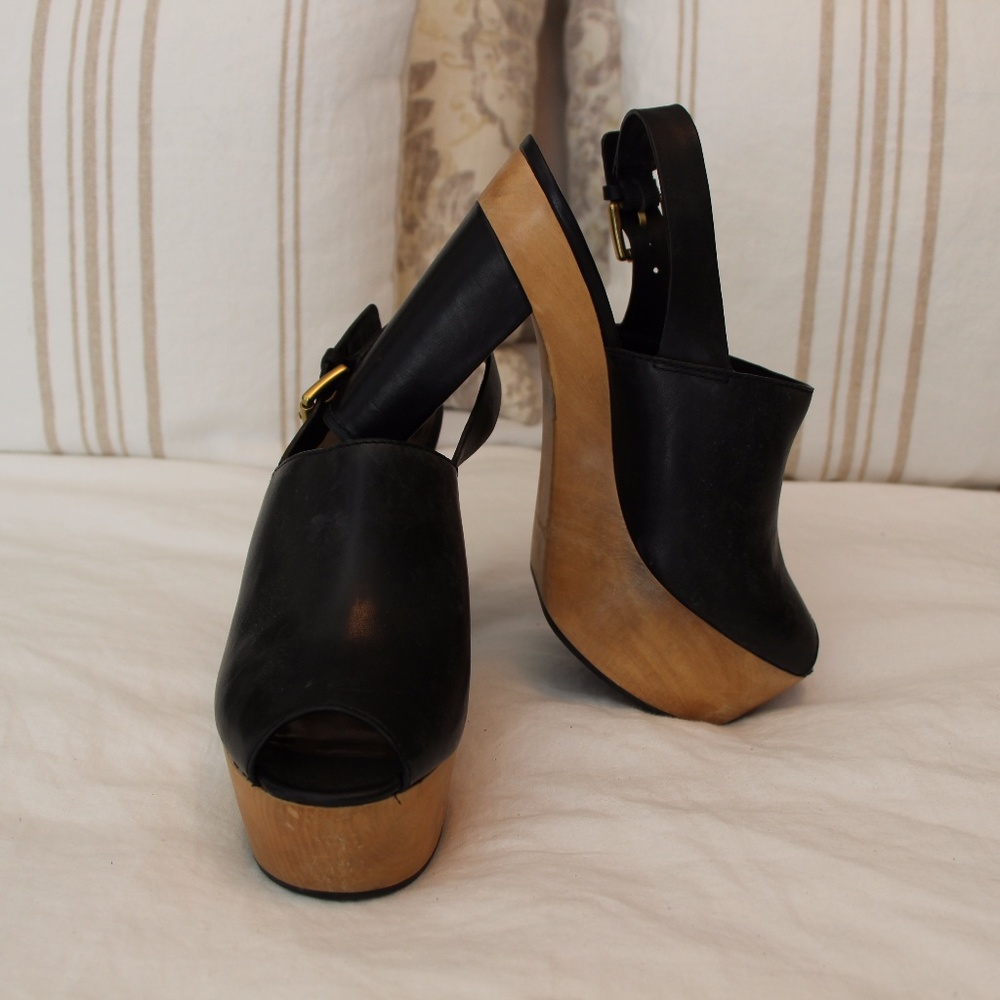 COACH Black Platforms