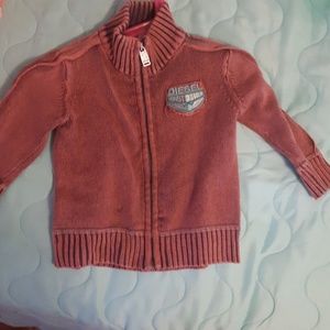 Diesel 12 month sweater jacket