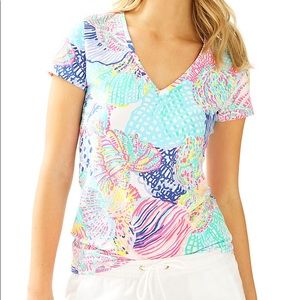 Lilly Pulitzer VNeck Shirt Lilly Pulitzer VNeck Shirt