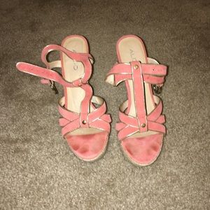 Aldo sky high t-strap pumps - 8 Aldo sky high t-strap pumps - 8