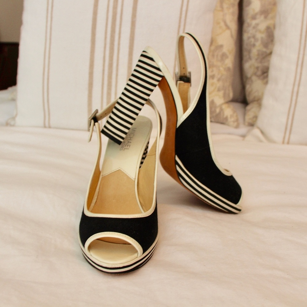 Micheal Kors Peep Toe Heels