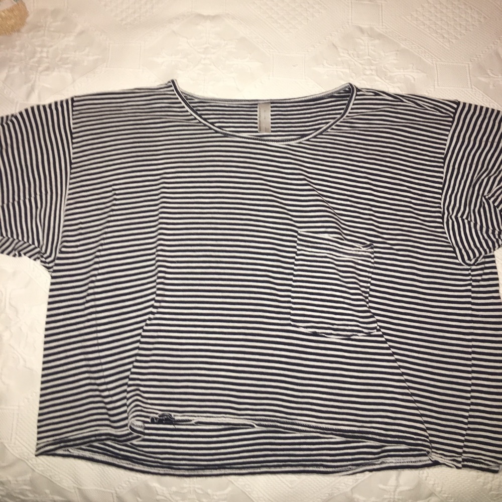 American Apparel striped tshirt