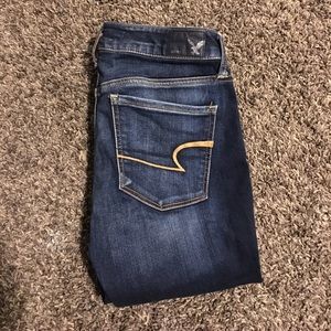 American Eagle Skinny Jeans Dark Wash