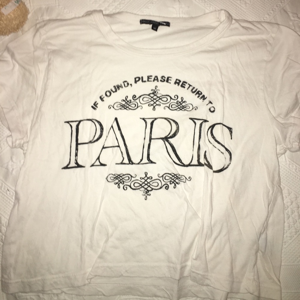 Urban Outfitters Paris Graphic Tee