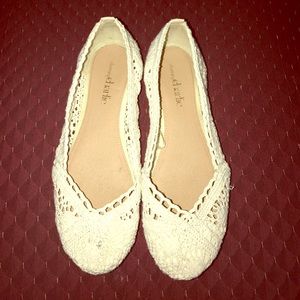 Charming Charlie Crochet Flats!  Feminine and Cute