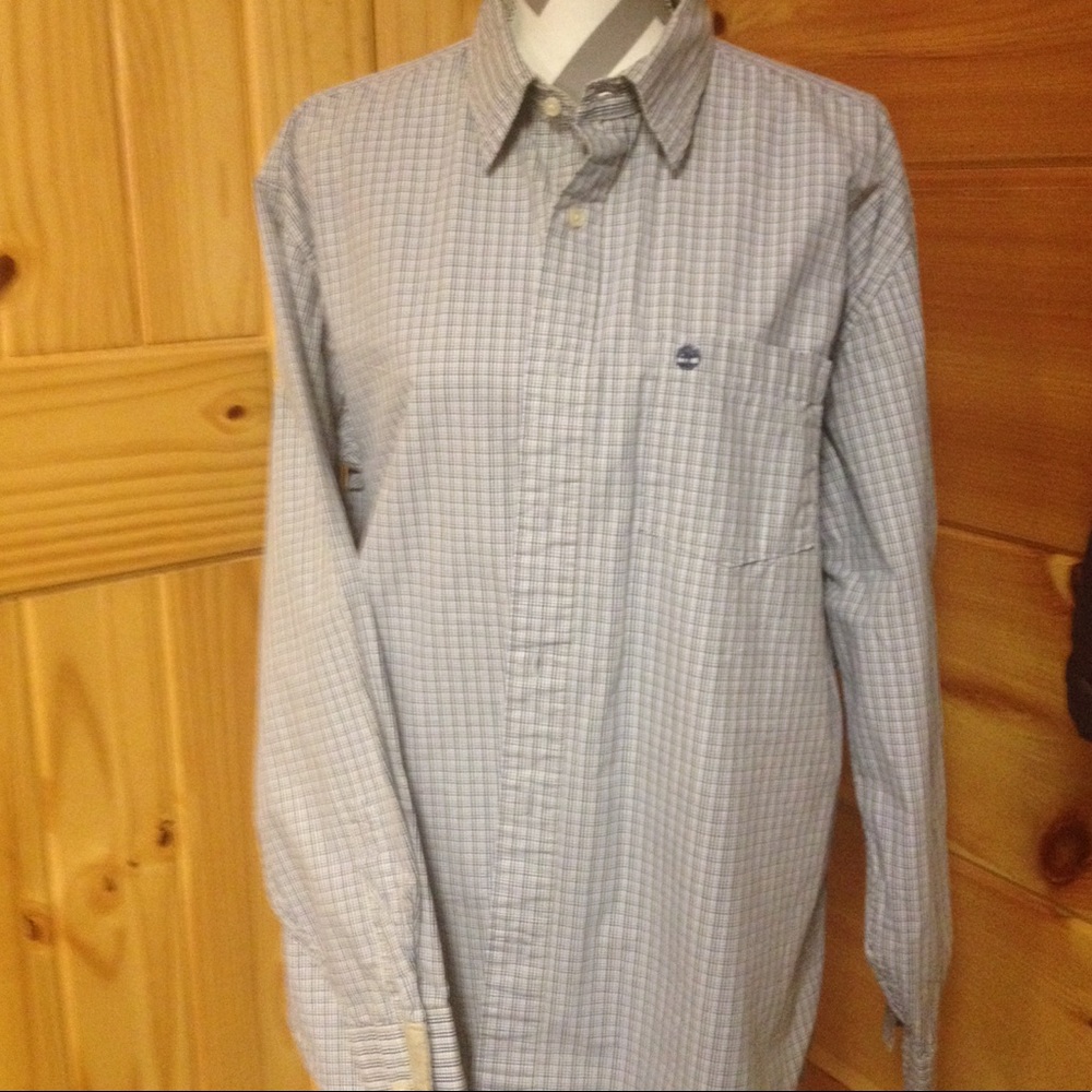 Timberland long sleeve button down shirt
