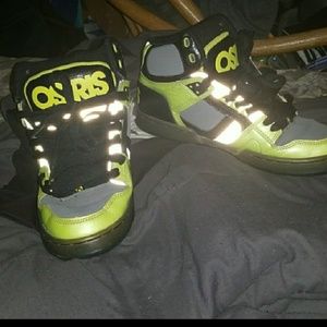 Neon osiris shoes