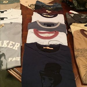 16 Men's shirts long & short sleeve