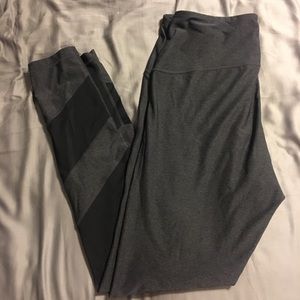 Z by Zella leggings. Size XL. Dark gray w/ black