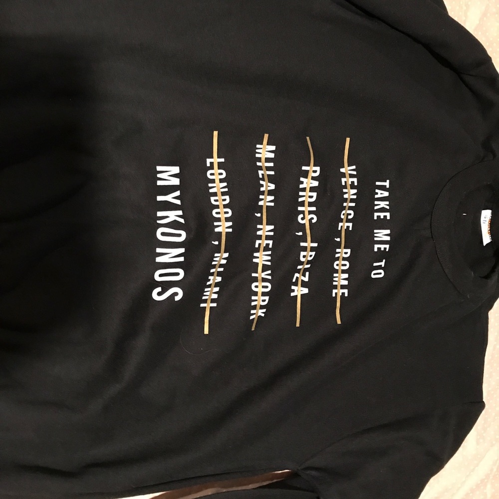 "Take me to Mykonos" sweatshirt